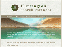 Tablet Screenshot of huntingtonsearchpartners.com